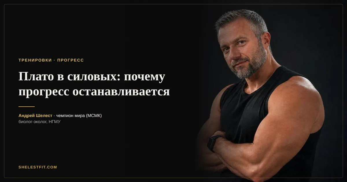 Плато в силовых: почему прогресс останавливается и как его сдвинуть